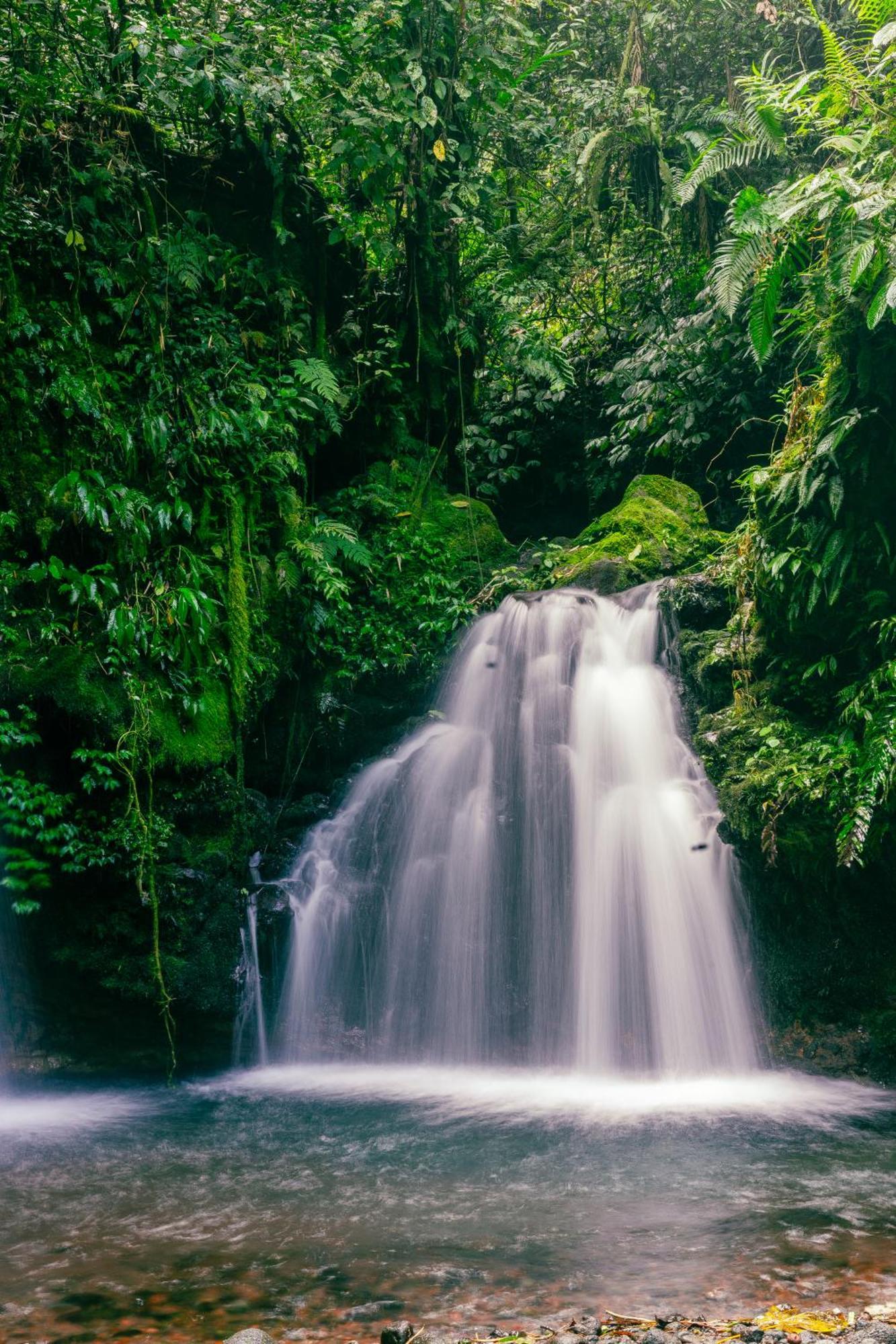 Santya Loka Lodge & Twin Waterfall Jatiluwih Esterno foto