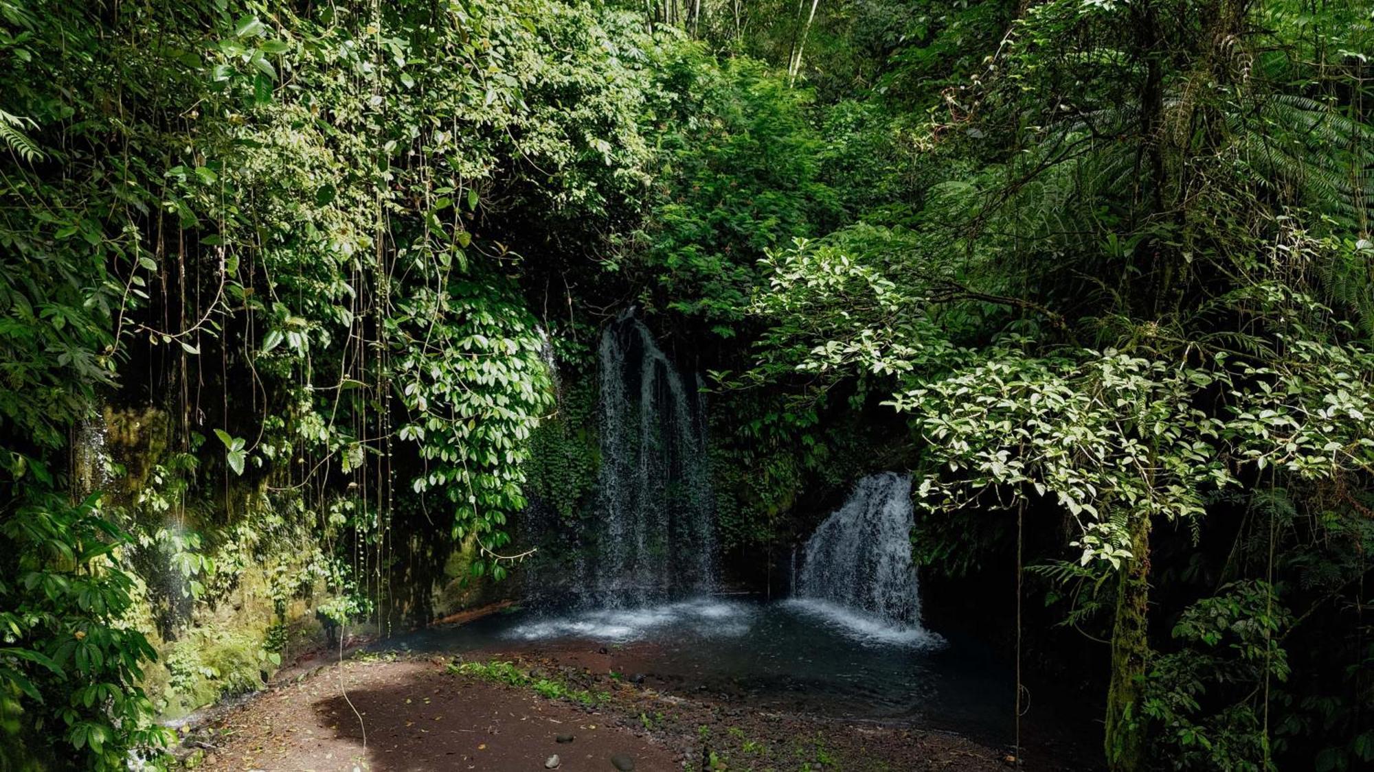 Santya Loka Lodge & Twin Waterfall Jatiluwih Esterno foto